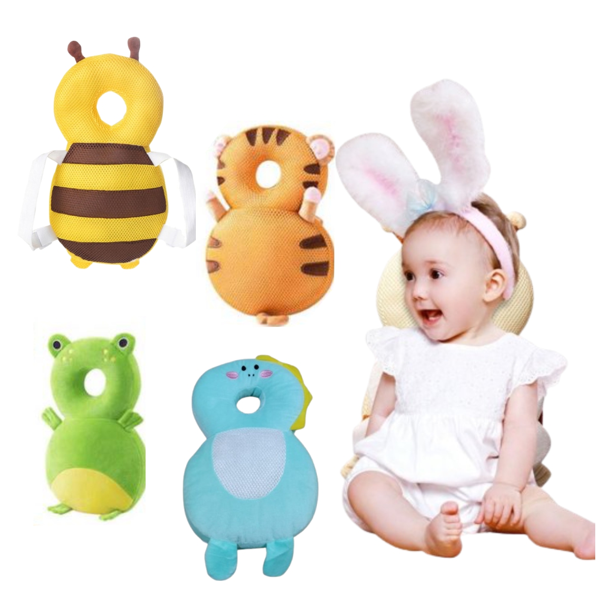 Cojin Mochila Anticaída para Bebe Niños MOTIVO